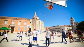 ZDBT 2016: Kids Day & Basket 3×3 na Forumu. Foto: Iva Perinčić ZDBT 2016: Kids Day & Basket 3×3 na Forumu. Foto: Iva Perinčić