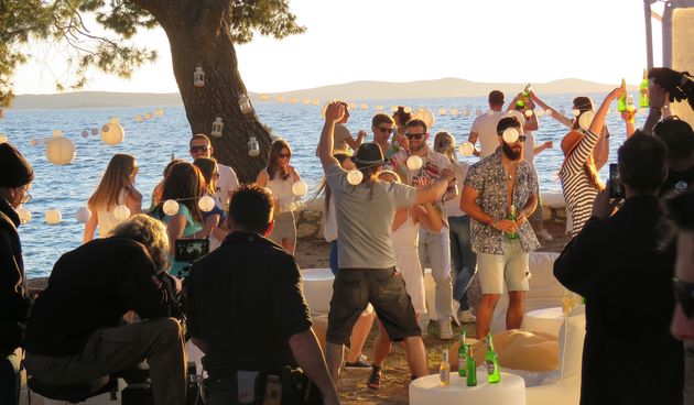 Tulum reklama za Radler, party