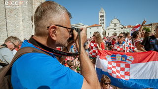 Navijačko ludilo u Zadru za vrijeme i nakon finala Svjetskog prvenstva Navijačko ludilo u Zadru za vrijeme i nakon finala Svjetskog prvenstva