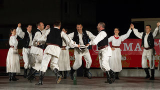 Bibinje: Nastup ansambla Lado, foto: Leo Banić