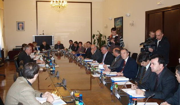 Zupanijsko poglavarstvo 10.3.2009. (Foto: