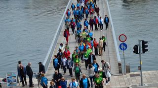 “Relaksice” u akciji “1000 koraka kroz 1000 ulica”, foto: Iva Perinčić “Relaksice” u akciji “1000 koraka kroz 1000 ulica”, foto: Iva Perinčić
