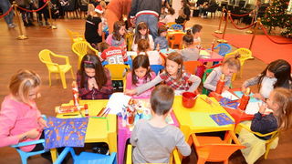 Sveti Nikola u Supernova centru 6. prosinca 2016.  Foto: Iva Perinčić