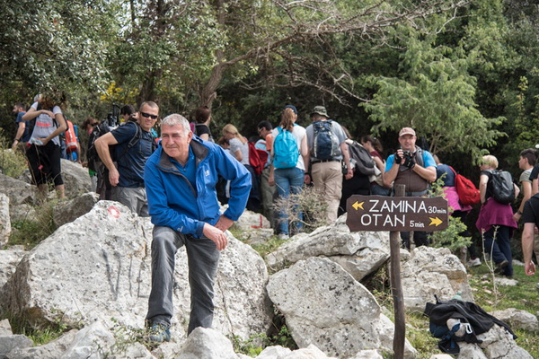 Drugi Planinarski pohod “Hajdemo do Vrane” 2. travnja 2016. Foto: Vinko Pešić