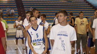 Podjela pehara i medalja, 4. Memorijalni turnir “Tomislav Knezevic”, Zadar 30.8.2008.