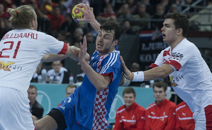 Barcelona 250113.
Gradska dvorana Palau Sant Jordi.
Svjetsko prvenstvo u rukometu za muskarce Spanjolska 2013.
Utakmica polufinala izmedju Hrvatske i Danske.
Na fotografiji: Domagoj Duvnjak.
Foto: Ante Cizmic / CROPIX Barcelona 250113.
Gradska dvorana Palau Sant Jordi.
Svjetsko prvenstvo u rukometu za muskarce Spanjolska 2013.
Utakmica polufinala izmedju Hrvatske i Danske.
Na fotografiji: Domagoj Duvnjak.
Foto: Ante Cizmic / CROPIX