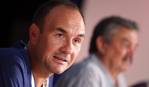 21.09.2013., Rovinj – Weekend Media Festival. Panel diskusija Barakude. Panelisti Perica Bukic , Ratko Rudic ,Mia Pecina ,Ivica Tucak , Peter Radovich Jr. i Zeljko Vela. Photo: Jurica Galoic/PIXSELL