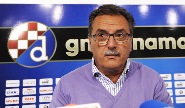 Zagreb, 1607.2012.Stadion Maksimir.Konferencija za novinare u GNK Dinamo pred odlazak u Bugarsku, Razgrad, gdje igra prvu utakmicu 2. pretkola Lige prvaka protiv PFC Ludogrets.Na slici: Ante Cacic trener.Foto: Damir Krajac / CROPIX