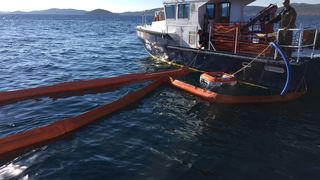 Vježba intervencije kod iznenadnog onečišćenja mora