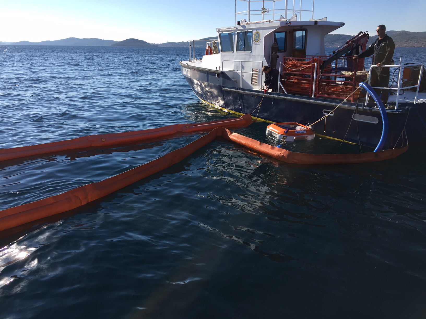 Vježba intervencije kod iznenadnog onečišćenja mora