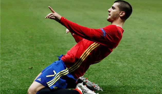 Alvaro Morata, foto: Hina