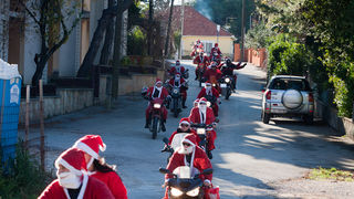 Biograd: Moto Mrazovi Duhovi u posjeti djecjim vrticima, Foto: Franjo Juric Biograd: Moto Mrazovi Duhovi u posjeti djecjim vrticima, Foto: Franjo Juric