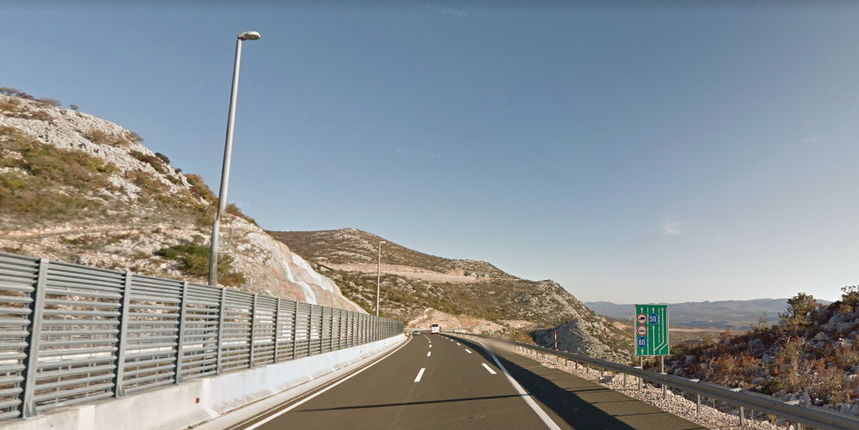 Autocesta A1, Sv. Rok – Posedarje, bura, jaka bura, olujna bura Autocesta A1, Sv. Rok – Posedarje, bura, jaka bura, olujna bura