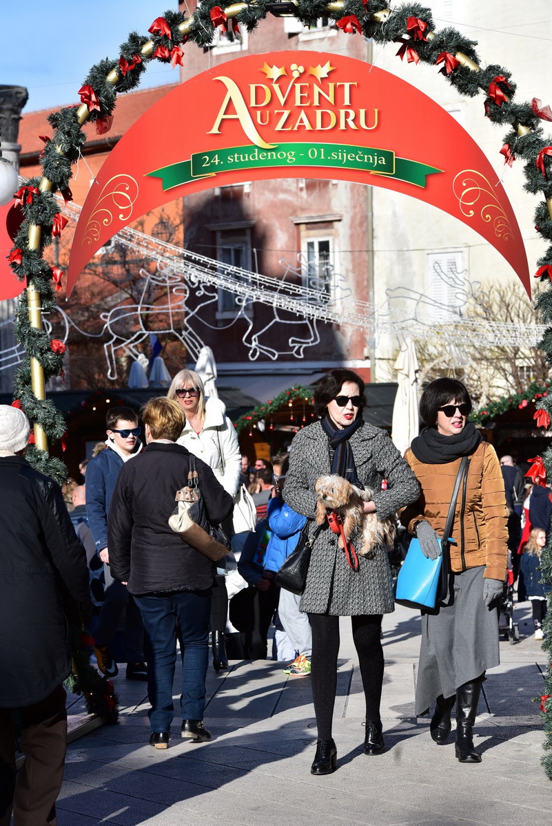 Advent u Zadru: Prekrasno subotnje jutro u Zadru