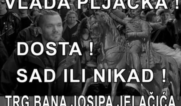 Poziv na prosvjed (Foto: Javno.hr)