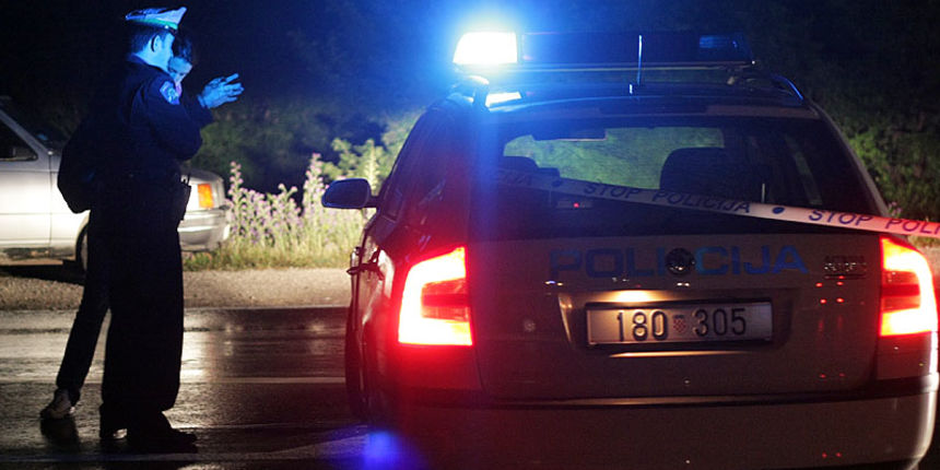 Policija – Očevid (foto: Marin Gospić)