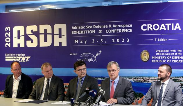 Konferencija za medije povodom održavanja Jadranske vojne i zrakoplovne izložbe