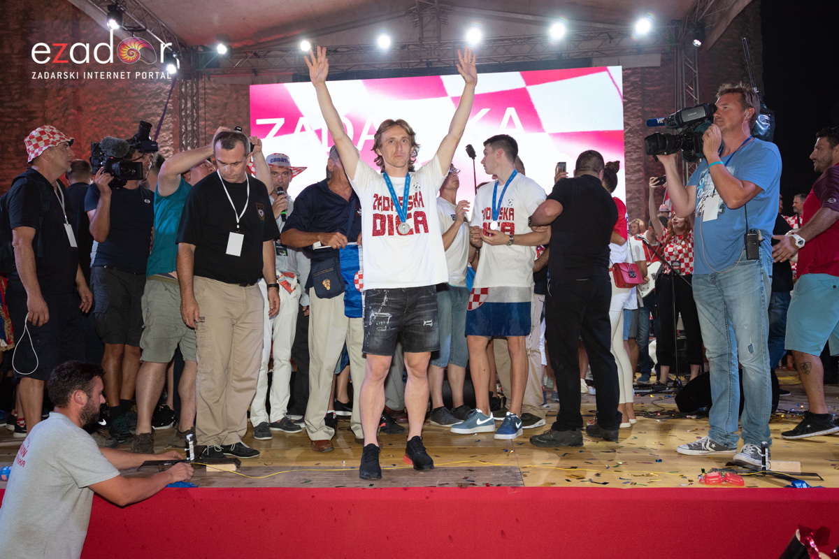 Veličanstven doček četvorice zadarskih Vatrenih