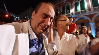 Mladen Grdović osvojio prvu nagradu publike na Splitskom festivalu 2016. Photo: Hrvoje Jelavić/PIXSELL