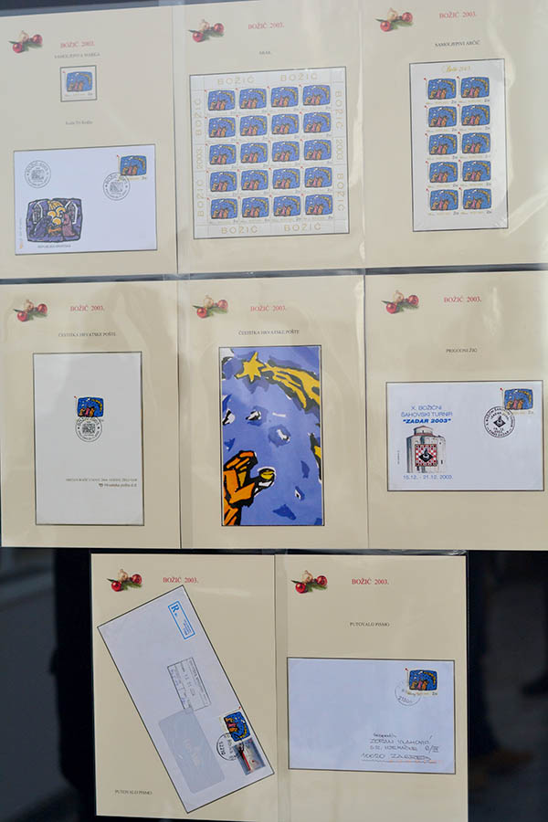 Filatelistička izložba pod nazivom Hrvatski Božić ; foto Iva Perinčić