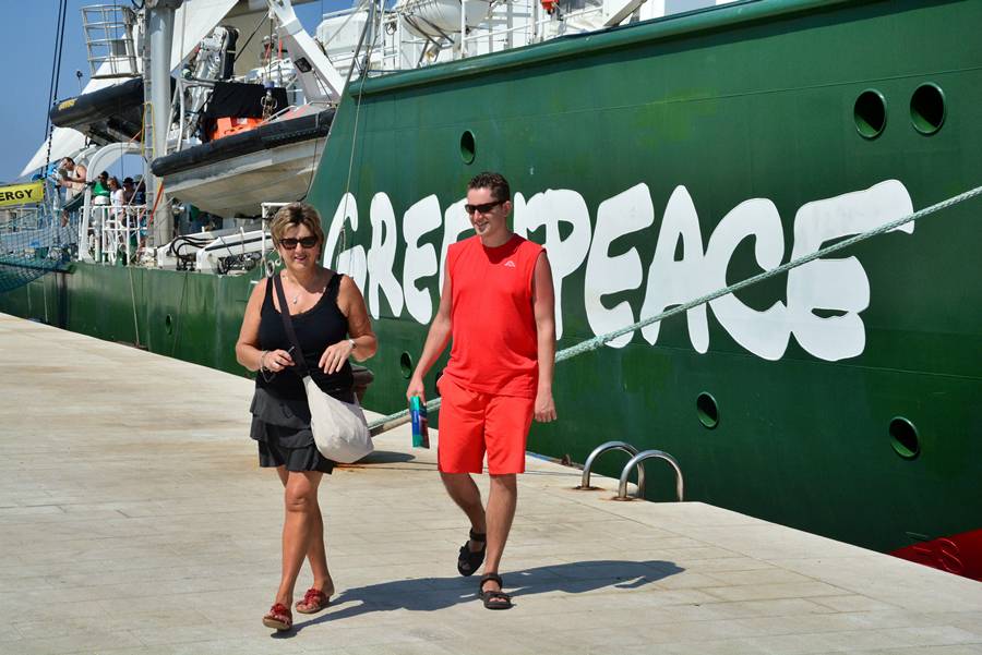 Rainbow warrior u Zadru