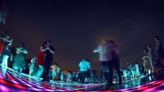 20.06.2013., Zadar – Pod gotovo punim mjesecom na instalaciji Pozdrav Suncu otvoren je 4. festival tanga.Photo: Filip Brala/PIXSELL 20.06.2013., Zadar – Pod gotovo punim mjesecom na instalaciji Pozdrav Suncu otvoren je 4. festival tanga.Photo: Filip Brala/PIXSELL