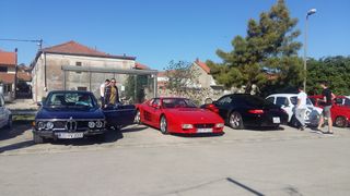 Start utrke oldtimera u uvali Bregdetti