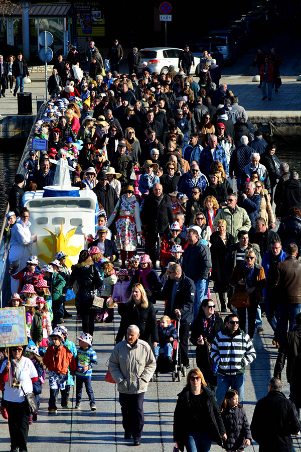 Karnevalić – vesele maškare u điru po gradu, Foto: Iva Perinčić