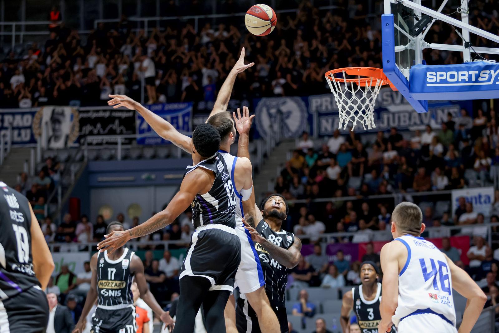 AdmiralBet ABA liga, 5. kolo: KK Zadar – KK Partizan