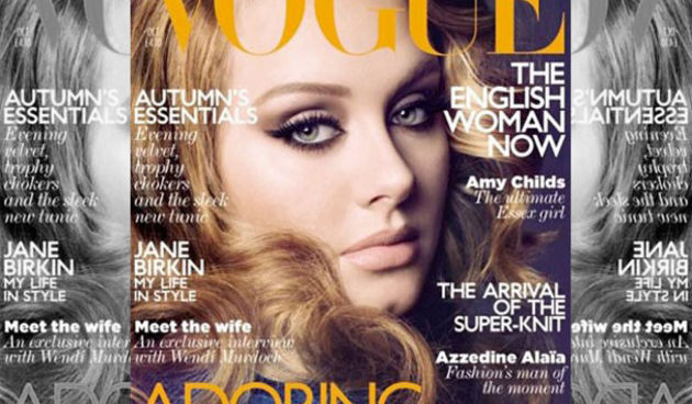 Adele ( foto Vogue)