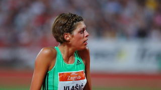 Zagreb, 130911.
IAAF World Challenge Zagreb 2011, 
61. memorijal Borisa Hanzekovica na atletskom stadionu Mladost na Savi.
Na slici: Blanka Vlasic.
Foto: Goran Mehkek / CROPIX