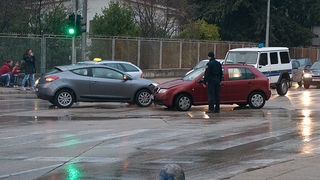 Prometna nesreća na križanju Radićeve i Tuđmanove, Foto: Leo Banić