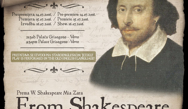 Mia Zara na staroengleskom jeziku priprema “From Shakespeare with love”!
