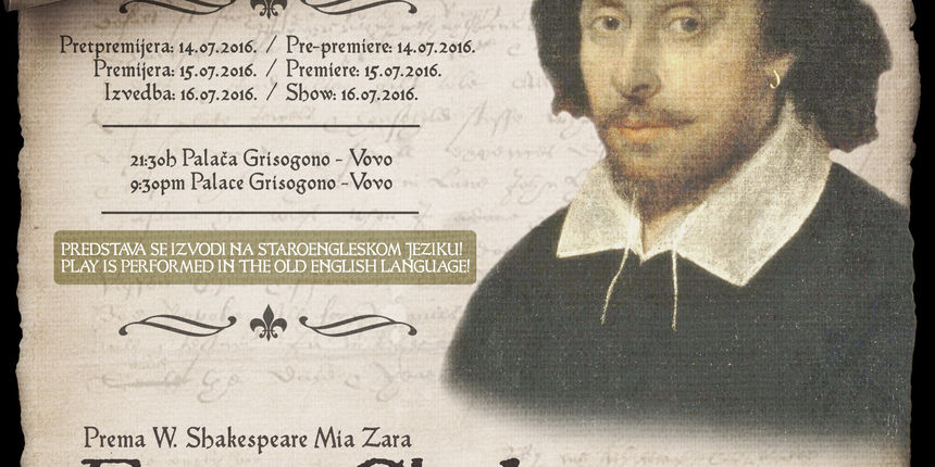 Mia Zara na staroengleskom jeziku priprema “From Shakespeare with love”!