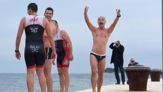 Novogodišnje kupanje na Morskim orguljama Novogodišnje kupanje na Morskim orguljama