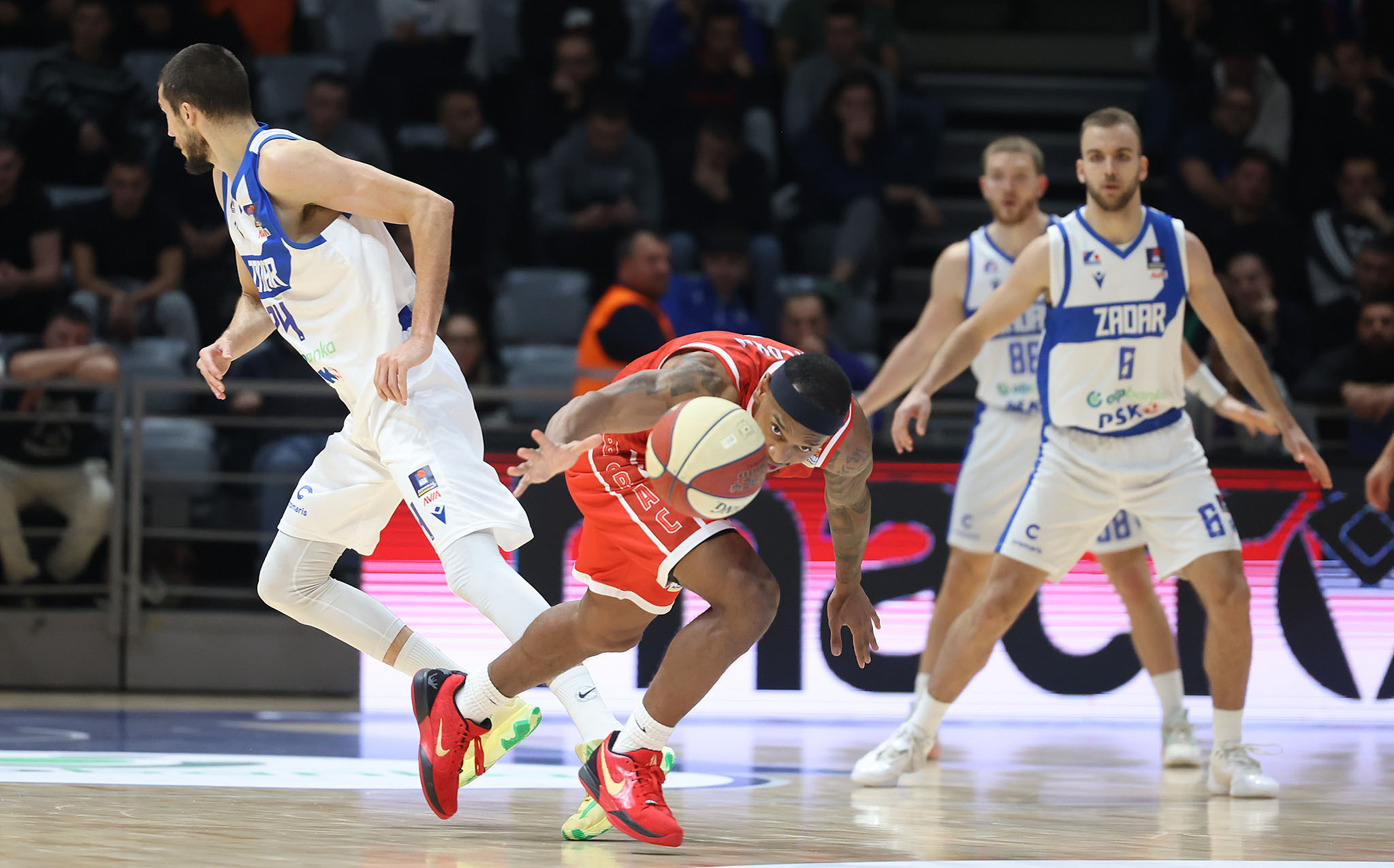 AdmiralBet ABA liga, 12. kolo: KK Zadar – Borac Mozzart 89-67