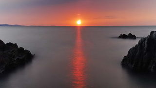 Borik: zalazak sunca, foto: L. Kvarantan