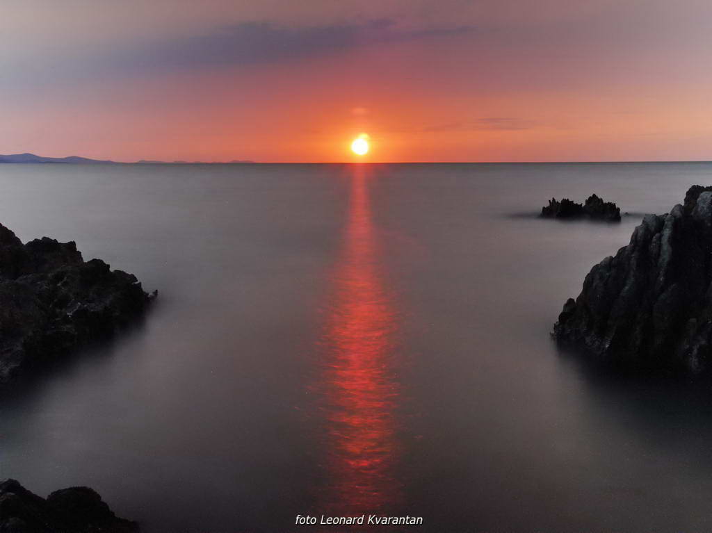Borik: zalazak sunca, foto: L. Kvarantan