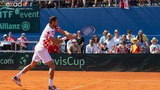 Davis Cup: Vruća navijačka atmosfera u meču Ćilića i Querreya