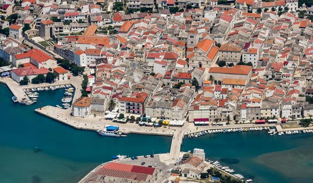 Grad Pag, panorama Paga