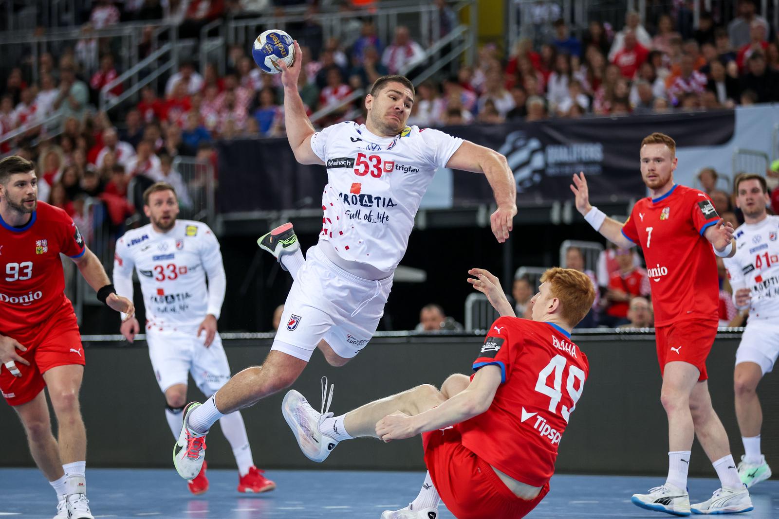 Kvalifikacije za EHF EURO 2026., skupina 5, Hrvatska – Češka