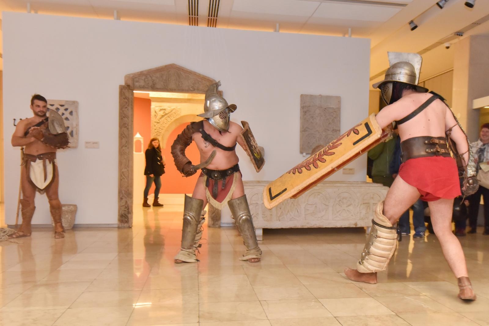 Noć muzeja 2018: Borba rimskih gladijatora u Arheološkom muzeju Zadar Noć muzeja 2018: Borba rimskih gladijatora u Arheološkom muzeju Zadar
