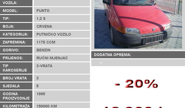 Fiat Punto 1.2 S