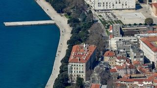 Zadar iz zraka, zračna panorama