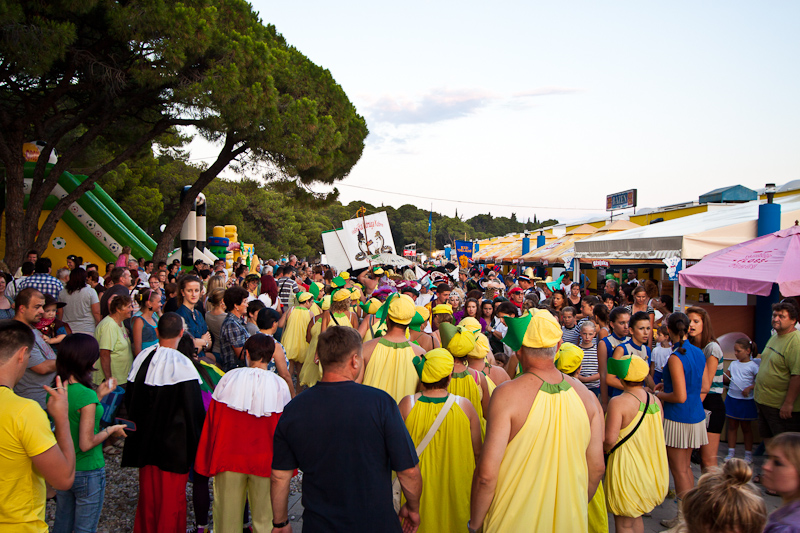 Ljetni karneval 2011. u Biogradu na Moru, Foto. Franjo Jurić