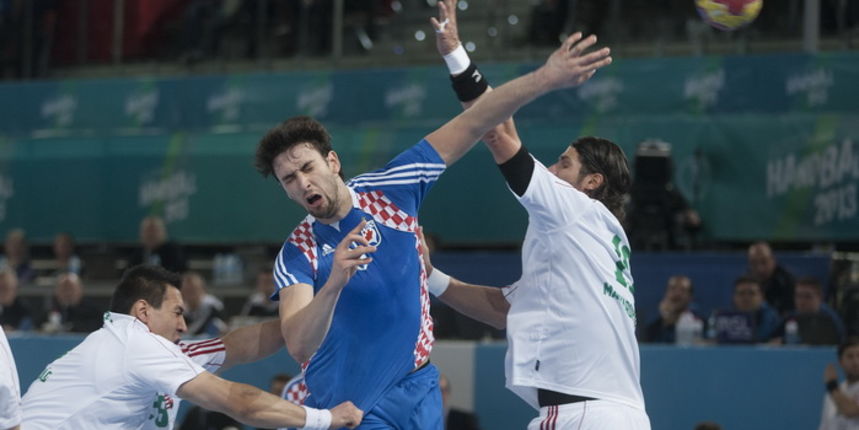 Madrid, 150113.Gradska dvorana Caja Magica.Svjetsko prvenstvo u rukometu za muskarce Spanjolska 2013.Utakmica 3. kola D skupine izmedju Hrvatske i Madjarske.Na fotografiji: Marko Kopljar.Foto: Ante Cizmic / CROPIX Madrid, 150113.Gradska dvorana Caja Magica.Svjetsko prvenstvo u rukometu za muskarce Spanjolska 2013.Utakmica 3. kola D skupine izmedju Hrvatske i Madjarske.Na fotografiji: Marko Kopljar.Foto: Ante Cizmic / CROPIX
