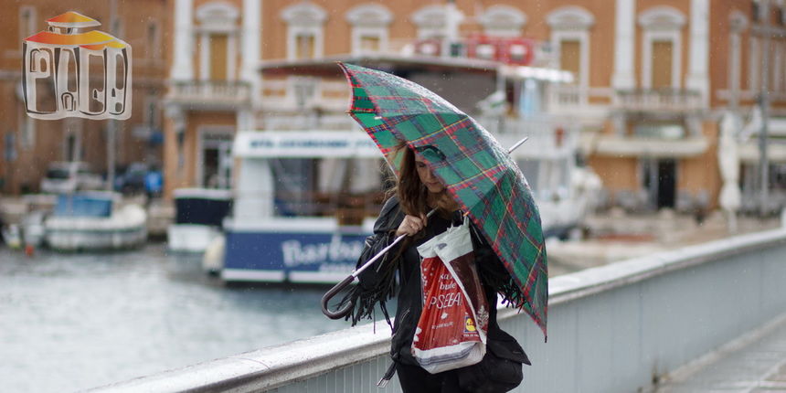 Pljusak, kiša, kišobran Pljusak, kiša, kišobran