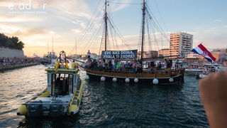 Veličanstven doček četvorice zadarskih Vatrenih