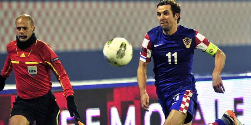 Zagreb, 151111.Uzvratna nogometna utakmica dodatnih kvalifikacijska za odlazak na Euro 2012 u Poljsku i Ukrajinu, izmedju Hrvatske i Turske.Na slici: Darijo Srna.Foto: Srdjan Vrancic / CROPIX Zagreb, 151111.Uzvratna nogometna utakmica dodatnih kvalifikacijska za odlazak na Euro 2012 u Poljsku i Ukrajinu, izmedju Hrvatske i Turske.Na slici: Darijo Srna.Foto: Srdjan Vrancic / CROPIX