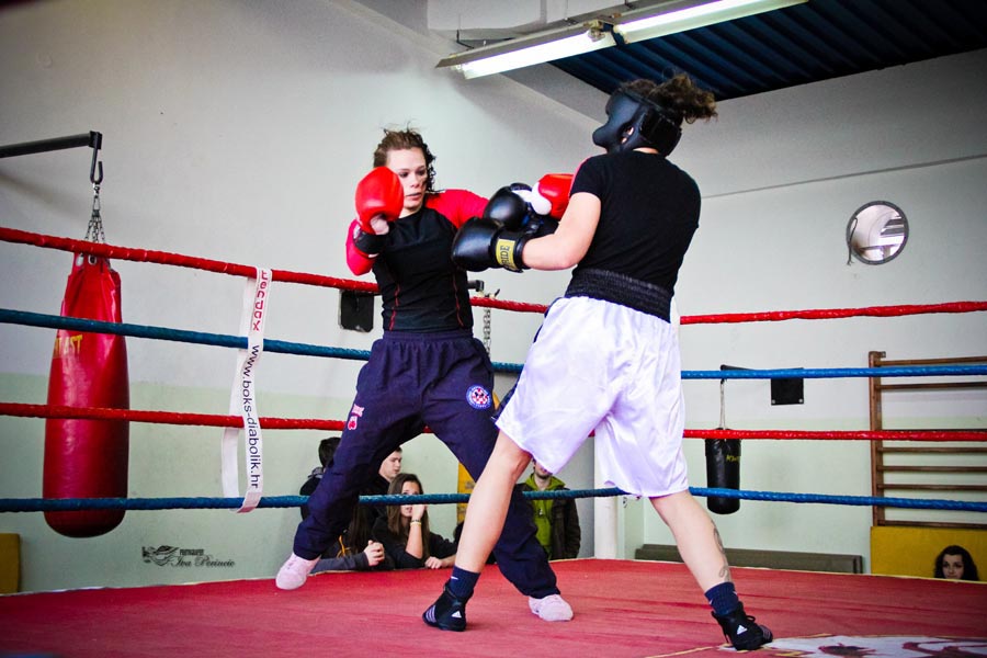 Dvorana BK Diabolik: Sparing zadarskih boksačkih klubova, foto: Iva Perinčić